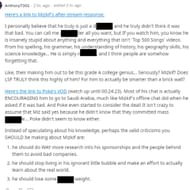 One of the prevailing schools of thought in this discussion is that the streamer is actually just very dumb (Image via Reddit)